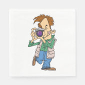 写真のナプキンを撮っている人 スタンダードランチョンナプキン (正面)