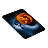 写真のハロウィーンの休日の背景、彫刻 マグネット (右側)