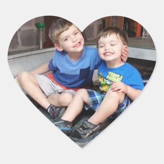 写真のハートシール ハートシール (正面)