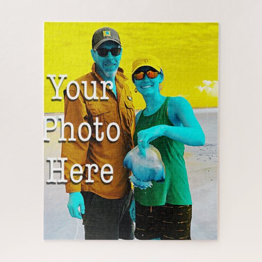 写真のパズルサイパーソナライズされたズの追加 ジグソーパズル (縦)