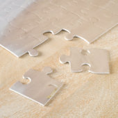 写真のパーソナライズされたたった今結婚しましたパズル ジグソーパズル (側面)