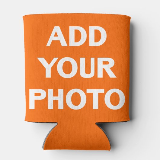 写真のパーソナライズされたカスタマイズ追加 缶クーラー (裏面)