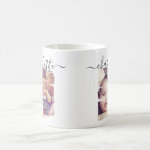 写真のパーソナライズされたコピー コーヒーマグカップ (中央)