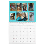 写真のパーソナライズされた予定表 カレンダー (1月 2026)