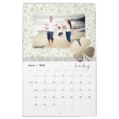 写真のパーソナライズされた季節カレンダー カレンダー (3月 2026)