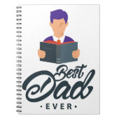 写真のパーソナライズされた履歴 ノートブック (正面)