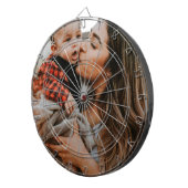 写真のパーソナライズされた追加 ダーツボード (正面右)