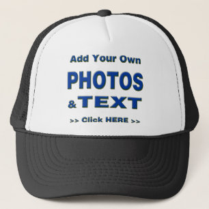 写真のパーソナライズ文字画像のカスタマイズ追加make キャップ