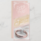 写真のパーソナライズ日付の保存 セーブザデート (正面/裏面)