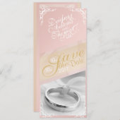 写真のパーソナライズ日付の保存 セーブザデート (正面/裏面)