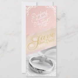 写真のパーソナライズ日付カードの保存 セーブザデート