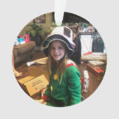 写真のパーソナライズCHRISTMASアクリルオーナメント オーナメント (正面)