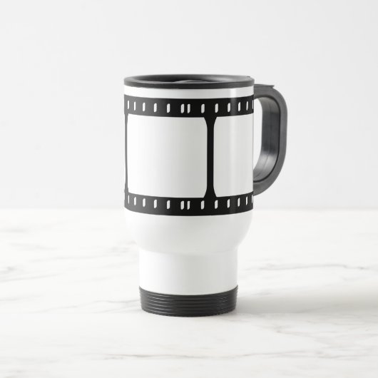 写真のフィルムのストリップのマグ トラベルマグ (正面右)