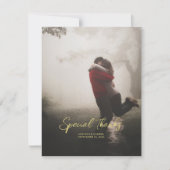写真のフラッ結婚トサンキューカードの追加 サンキューカード (正面)