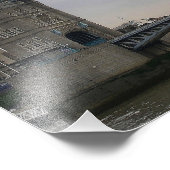 写真のプリントとテムズ川のタワーブリッジ フォトプリント            (角)