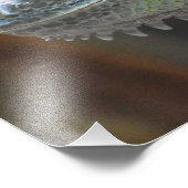 写真のプリントイグアナカラフルの頭 フォトプリント            (角)