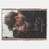 写真のプロポーズを結婚結婚するか スローブランケット (正面)