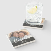 写真のベスティーズ ストーンコースター (横)