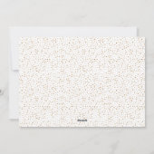 写真のホリデーカード | クリスマスのペーパーツリー シーズンカード (裏面)