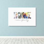 写真のホーム キャンバスプリント (インサイチュ (ウッドフロア))