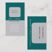 写真のホールダー|の不動産業者|の不動産 名刺 (正面/裏面)