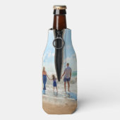 写真のボトルクールと文字カスタム名 ボトルクーラー (ボトル裏面)