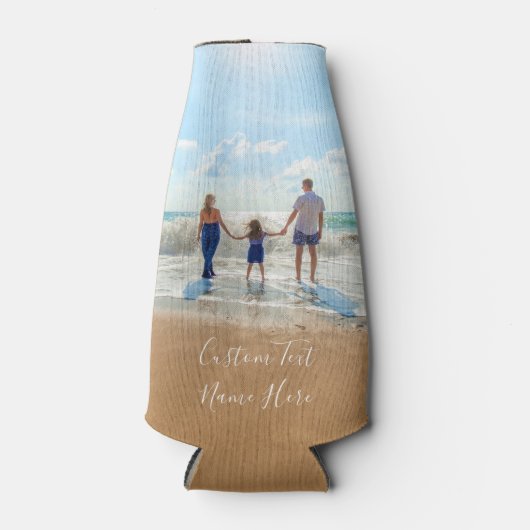 写真のボトルクールと文字カスタム名 ボトルクーラー (正面)