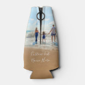 写真のボトルクールと文字カスタム名 ボトルクーラー (裏面)