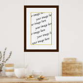 写真のポスター枠 ポスター (キッチン)