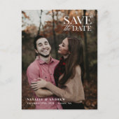 写真のポストカードの保存エレガント&モダン ポストカード (正面)