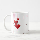 写真のマグの聖者valentinを加えて下さい コーヒーマグカップ (左)