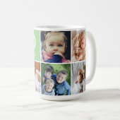 写真のマグカップのアップモノグラムのロード コーヒーマグカップ (正面右)