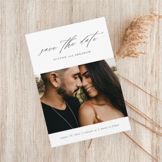 写真のミニマルスクリプト セーブザデート