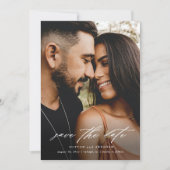 写真のミニマルスクリプト セーブザデート (正面)