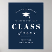 写真のミニマル卒業式へようこそ ポスター (正面)