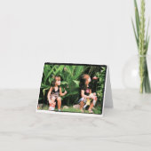 写真のメッセージカード カード (正面)