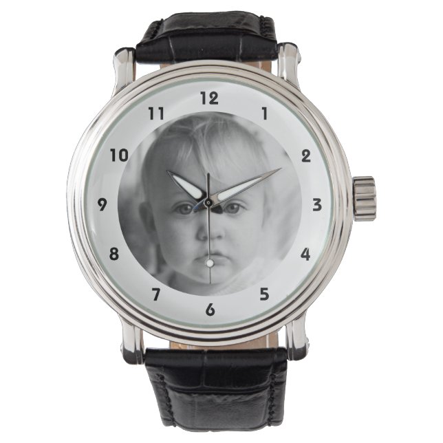 写真のメモをパパ白に追加 腕時計 (正面)