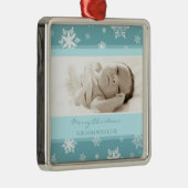 写真のメリークリスマスのお母さんのオーナメント メタルオーナメント (右)