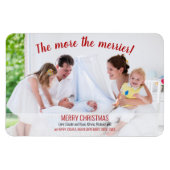 写真のメリー休暇誕生発表の詳細 マグネット (横)