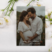 写真のメリー妊娠クリスマス シーズンカード