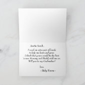 写真のモダンゴッドマザー提案 カード (内部)