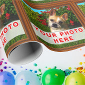 写真のラッパーソナライズされたピング紙 ラッピングペーパー