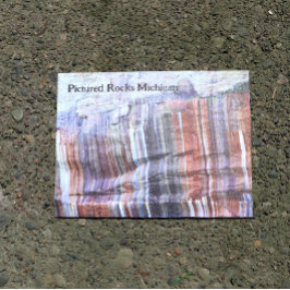 写真のロックスミシガン国立湖畔 ポストカード