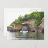 写真のロックス国立湖畔を訪れろ！ ポストカード (正面/裏面)