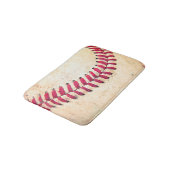 写真の上のヴィンテージの野球の終わり バスマット (アングル)