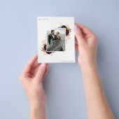 写真の予算日付の保存 チラシ (手)