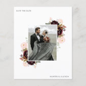 写真の予算日付の保存 チラシ (正面)