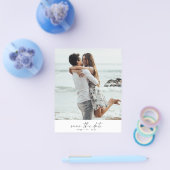 写真の予算日付の保存 チラシ (シングル)