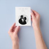 写真の予算日付の保存 チラシ (手)