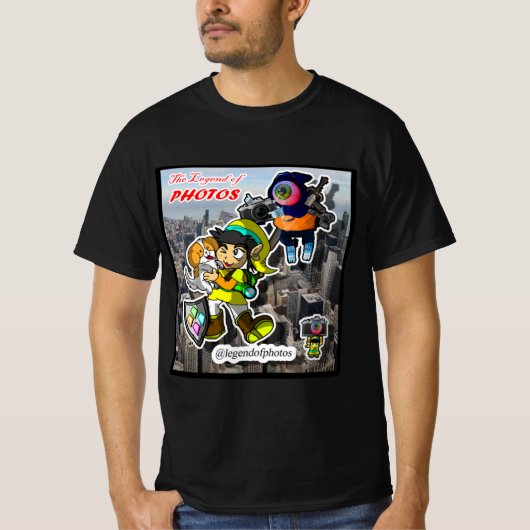 写真の伝説シャツ！ Tシャツ (正面)